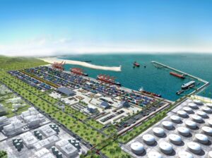Lekki Deep Sea Port Aerial View